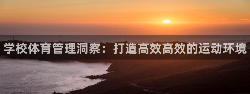 必一体育app下载装机吧：学校体育管理洞察：打造高效高效的运